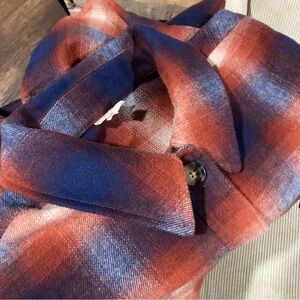 A.N.A Plaid Button-Up Shirt Jacket